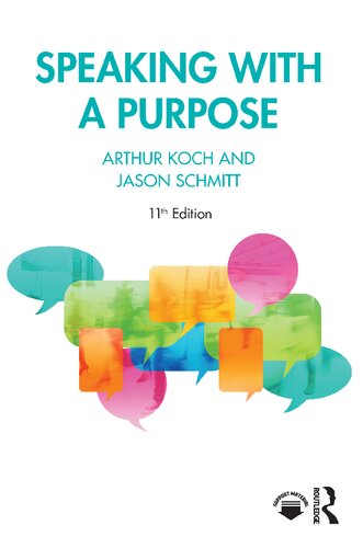 Speaking with a Purpose (PDF/EPUB Version)
