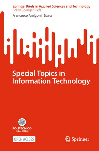 Special Topics in Information Technology (SpringerBriefs in Applied Sciences and Technology) (PDF/EPUB Version)