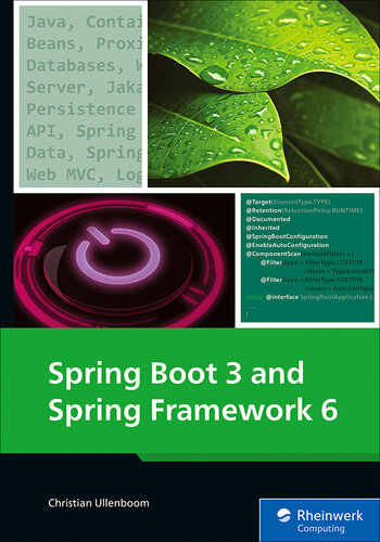 Spring Boot 3 and Spring Framework 6 (PDF/EPUB Version)