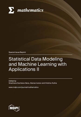 Statistical Data Modeling and Machine Learning with Applications II (PDF/EPUB Version)
