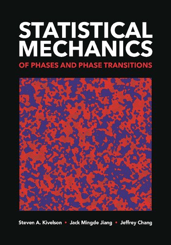 Statistical Mechanics of Phases and Phase Transitions (PDF/EPUB Version)