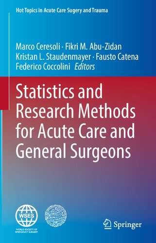 Statistics and Research Methods for Acute Care and General Surgeons (PDF/EPUB Version)
