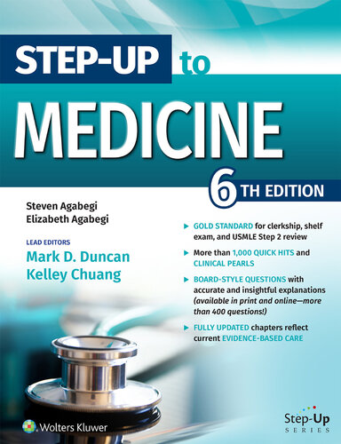 Step-Up to Medicine (Step-Up Series) 6th (PDF/EPUB Version)
