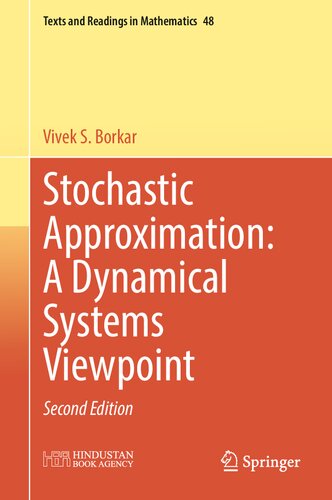Stochastic Approximation: A Dynamical Systems Viewpoint (PDF/EPUB Version)

