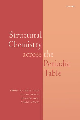 Structural Chemistry across the Periodic Table (PDF/EPUB Version)
