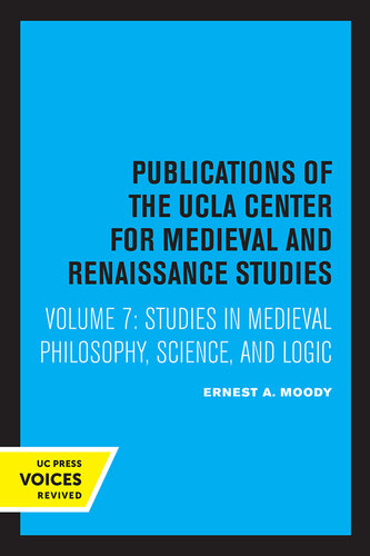 Studies in Medieval Philosophy, Science, and Logic: Collected Papers 1933–1969 (PDF/EPUB Version)

