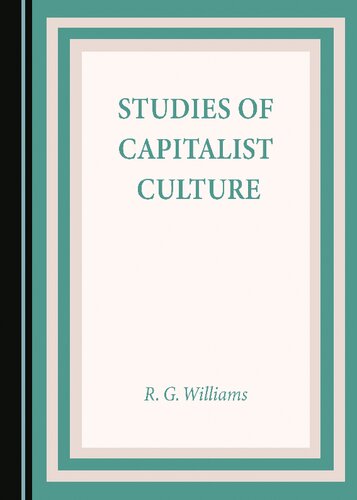 Studies of Capitalist Culture (PDF/EPUB Version)
