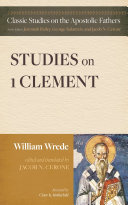 Studies on First Clement (PDF/EPUB Version)
