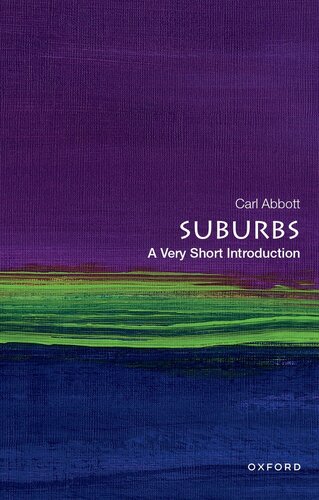 Suburbs: A Very Short Introduction (PDF/EPUB Version)
