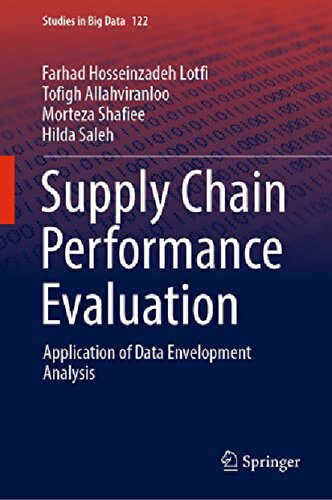 Supply Chain Performance Evaluation: Application of Data Envelopment Analysis (PDF/EPUB Version)
