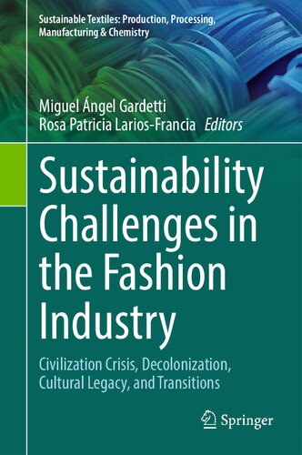Sustainability Challenges in the Fashion Industry: Civilization Crisis, Decolonization, Cultural Legacy, and Transitions (PDF/EPUB Version)

