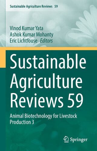Sustainable Agriculture Reviews 59: Animal Biotechnology for Livestock Production 3 (PDF/EPUB Version)
