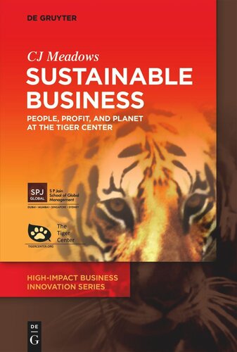 Sustainable Business: People, Profit, and Planet at The Tiger Center (PDF/EPUB Version)
