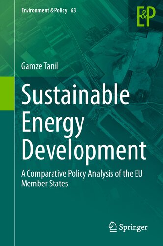 Sustainable Energy Development: A Comparative Policy Analysis of the EU Member States (PDF/EPUB Version)
