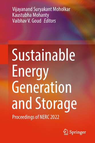 Sustainable Energy Generation and Storage: Proceedings of NERC 2022 (PDF/EPUB Version)
