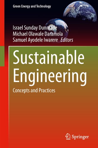Sustainable Engineering: Concepts and Practices (Green Energy and Technology) (PDF/EPUB Version)