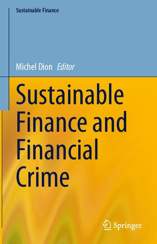 Sustainable Finance and Financial Crime (PDF/EPUB Version)
