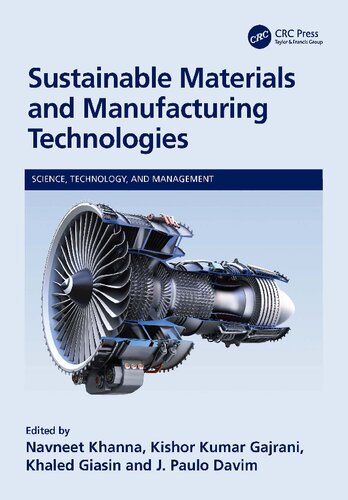 Sustainable Materials and Manufacturing Technologies (PDF/EPUB Version)
