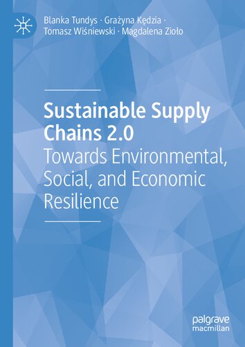 Sustainable Supply Chains 2.0: Towards Environmental, Social, and Economic Resilience (PDF/EPUB Version)
