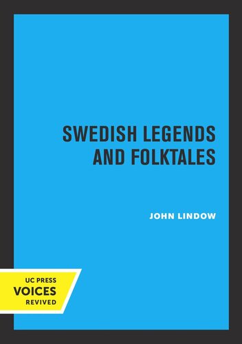 Swedish Legends and Folktales (PDF/EPUB Version)

