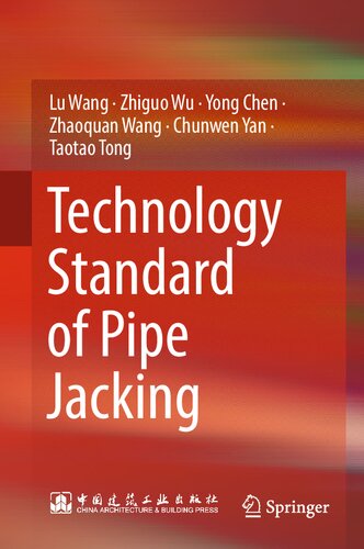 Technology Standard of Pipe Jacking (PDF/EPUB Version)
