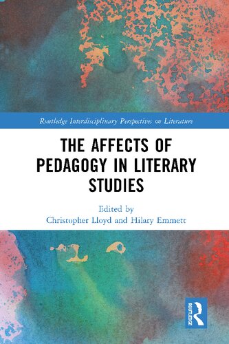 The Affects of Pedagogy in Literary Studies (PDF/EPUB Version)
