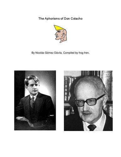 The Aphorisms of Don Colacho (PDF/EPUB Version)
