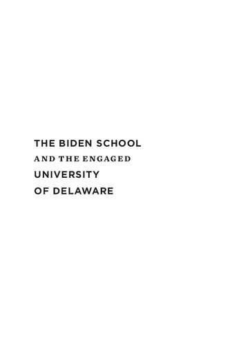 The Biden School and the Engaged University of Delaware, 1961-2021 (PDF/EPUB Version)
