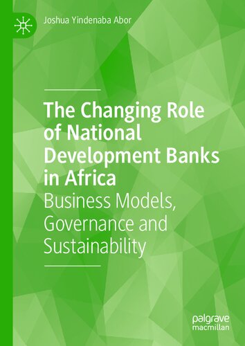 The Changing Role of National Development Banks in Africa: Business Models, Governance and Sustainability (PDF/EPUB Version)

