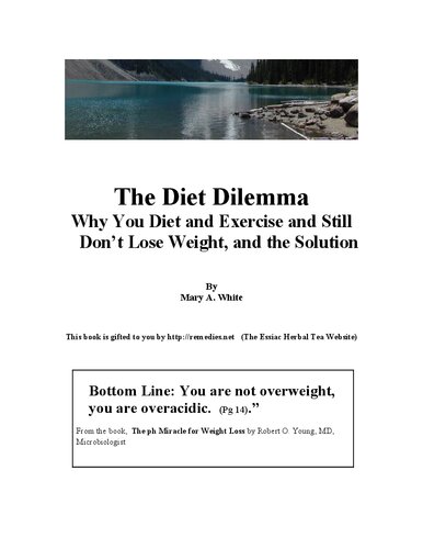 The Diet Dilemma by Mary A. White (PDF/EPUB Version)
