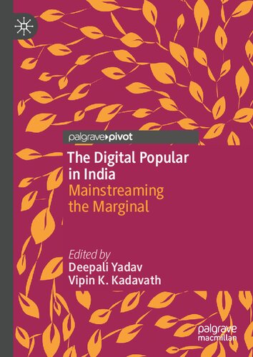 The Digital Popular in India: Mainstreaming the Marginal (PDF/EPUB Version)
