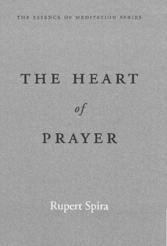 The Heart of Prayer (PDF/EPUB Version)
