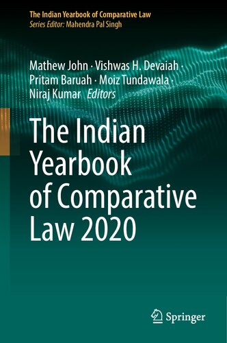 The Indian Yearbook of Comparative Law 2020 (PDF/EPUB Version)
