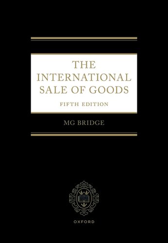 The International Sale of Goods 5e (PDF/EPUB Version)
