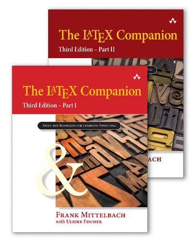 The LaTeX Companion: Parts I & II (PDF/EPUB Version)
