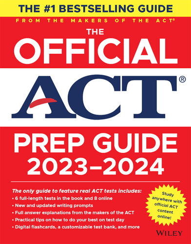 The Official ACT Prep Guide 2023-2024, (Book + Online Course) (PDF/EPUB Version)
