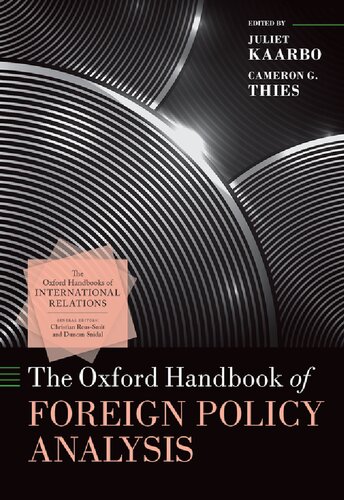 The Oxford Handbook of Foreign Policy Analysis (Oxford Handbooks) (PDF/EPUB Version)