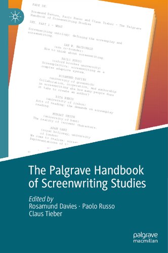 The Palgrave Handbook of Screenwriting Studies (PDF/EPUB Version)
