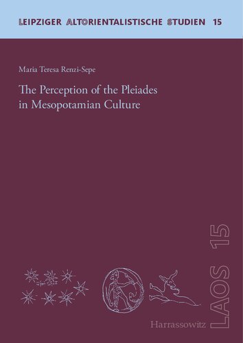 The Perception of the Pleiades in Mesopotamian Culture (PDF/EPUB Version)