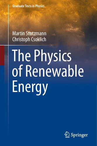 The Physics of Renewable Energy (PDF/EPUB Version)
