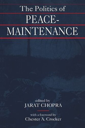 The Politics of Peace-Maintenance (PDF/EPUB Version)
