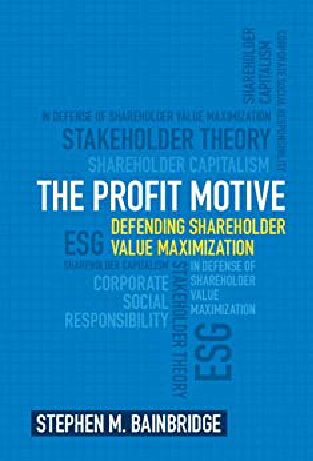 The Profit Motive: Defending Shareholder Value Maximization (PDF/EPUB Version)
