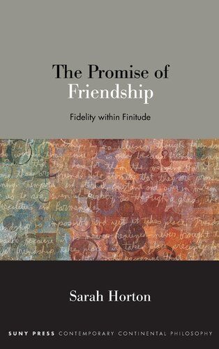 The Promise of Friendship: Fidelity within Finitude (PDF/EPUB Version)
