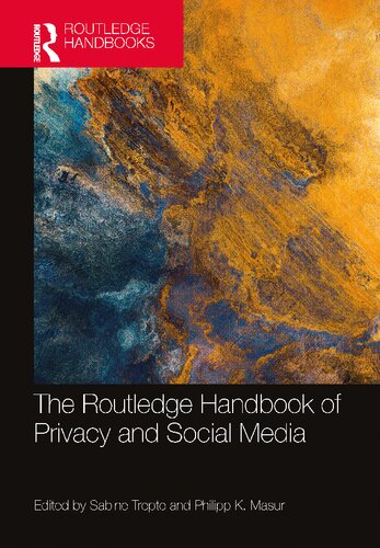 The Routledge Handbook of Privacy and Social Media (PDF/EPUB Version)
