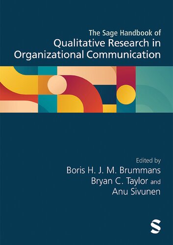 The Sage Handbook of Qualitative Research in Organizational Communication (PDF/EPUB Version)