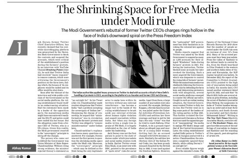 The shrinking space for free media under Modi rule (PDF/EPUB Version)
