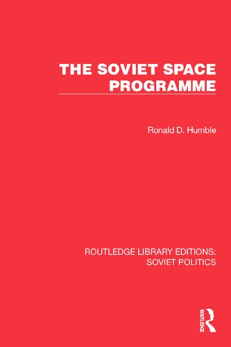 The Soviet Space Programme (PDF/EPUB Version)