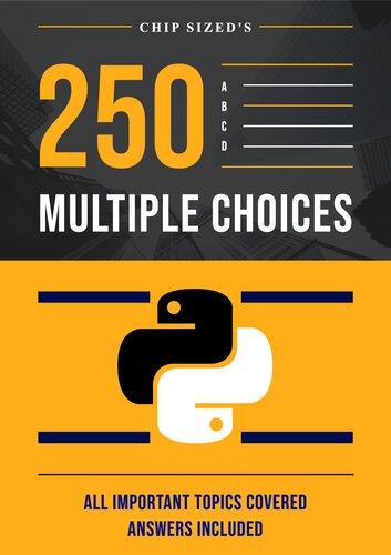 The Ultimate Python Quiz Book: Practice Core Concepts (PDF/EPUB Version)
