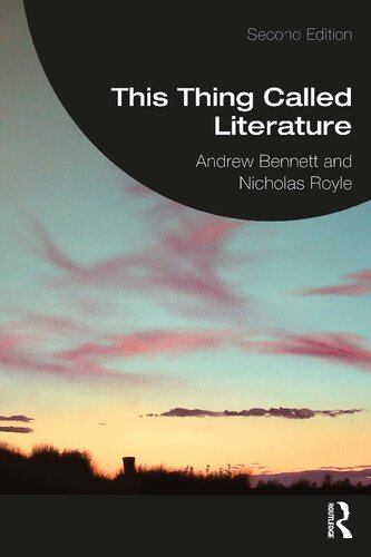 This Thing Called Literature (PDF/EPUB Version)