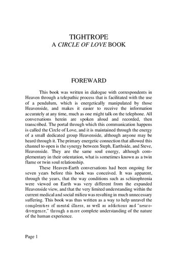 Tightrope: A Circle of Love Book (PDF/EPUB Version)
